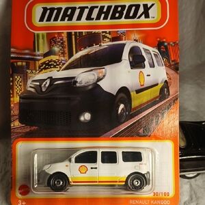 Match Renault Kangoo Shell Service Van - White, Yellow, Red